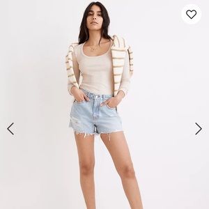 Madewell denim shorts
